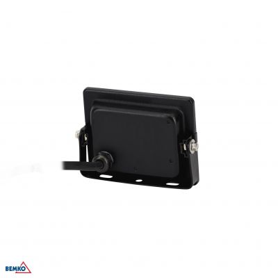 NAŚWIETLACZ LED SMD KASTEL 10W 4000K   800LM IP65 CZARNY C64-LFK-010BL-4K BEMKO (S-C64-LFK-010BL-4K)